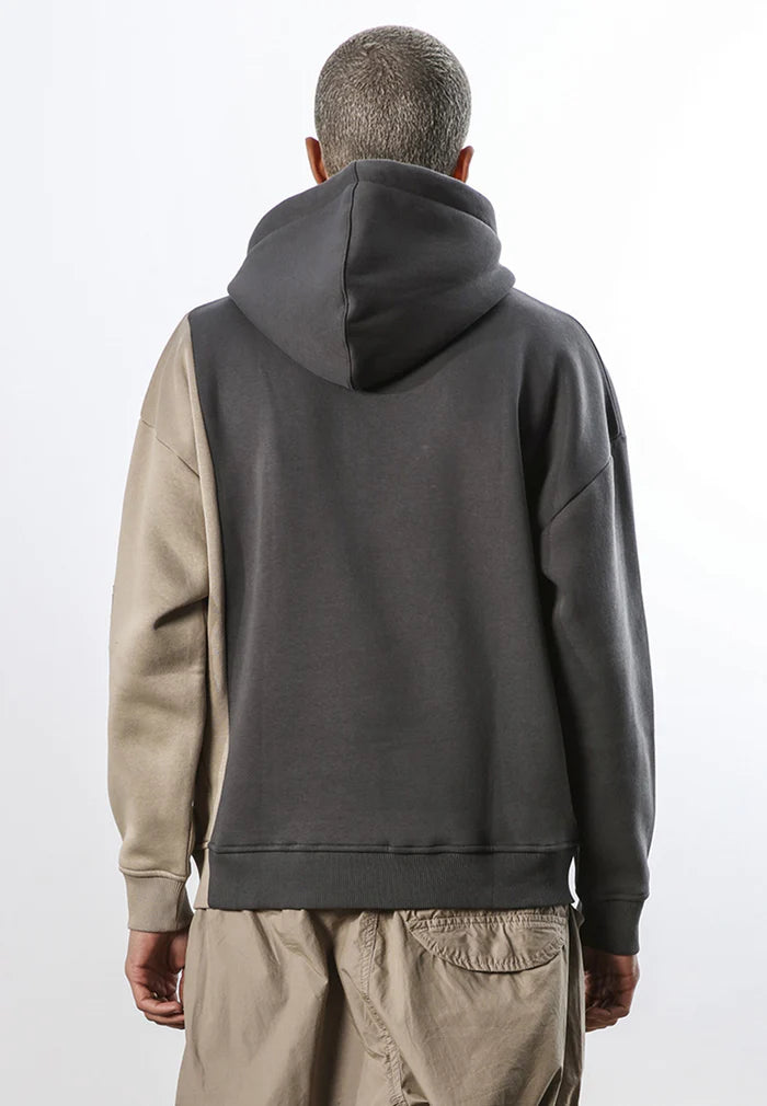 Religión Sudadera Split  Hoodie Coal