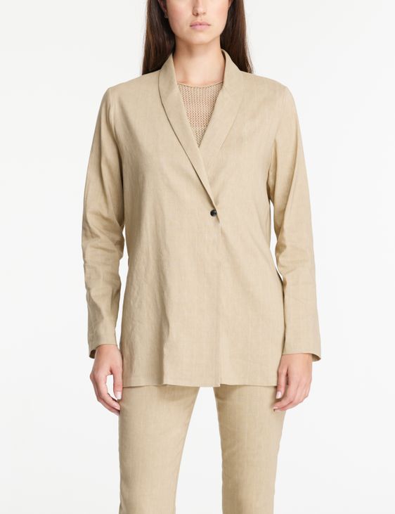 Sarah Pacini Linen Jacket DEIMOTIV